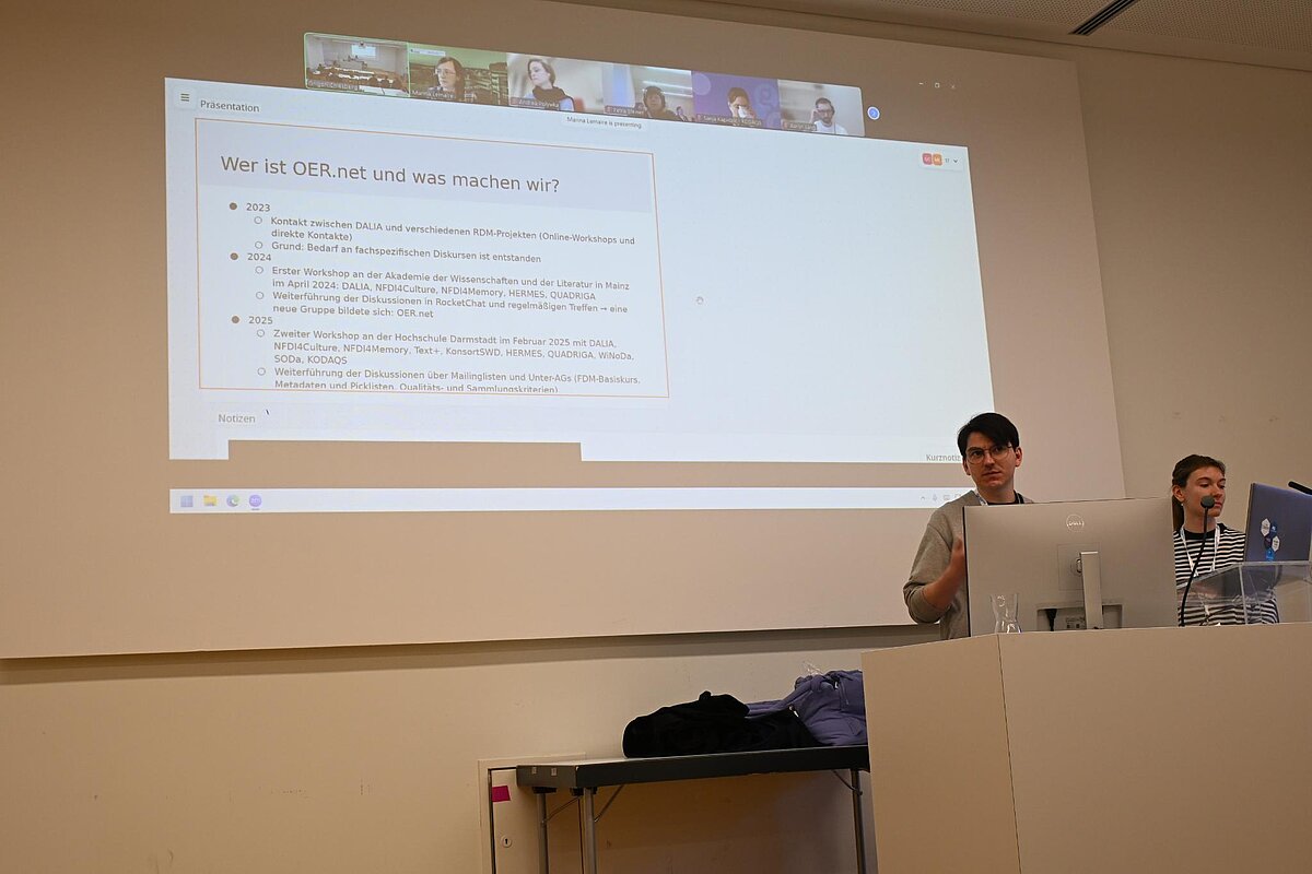 NFDI4Memory auf der DHd2026 in Wien